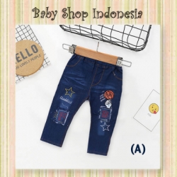 LT089 Celana Panjang Jeans Anak Laki laki Celana Panjang Jins Anak Cowok Basketball 58  large